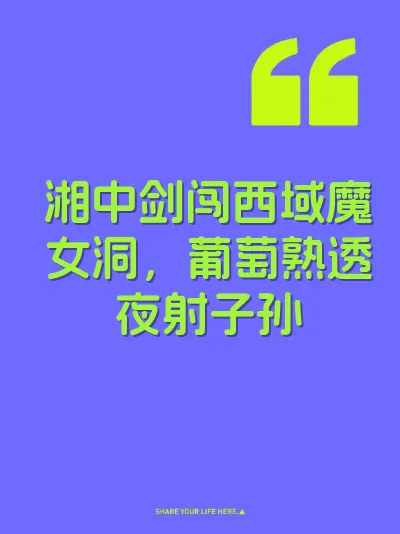 湘中剑闯西域魔女洞，葡萄熟透夜射子孙 封面
