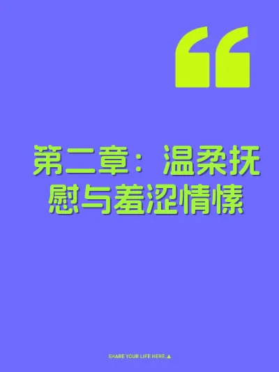 第二章：温柔抚慰与羞涩情愫 封面