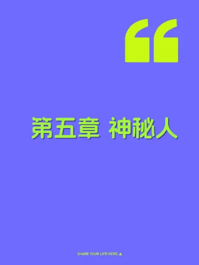 第五章 神秘人 封面