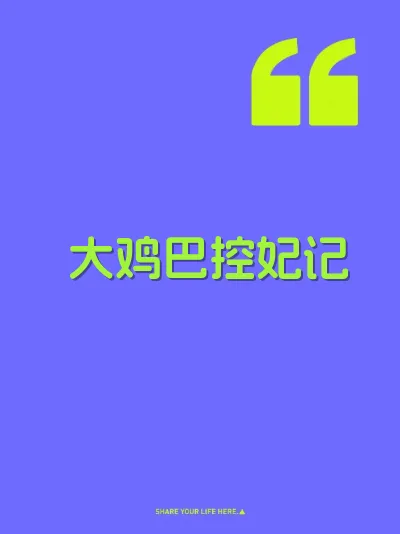 大鸡巴控妃记 封面