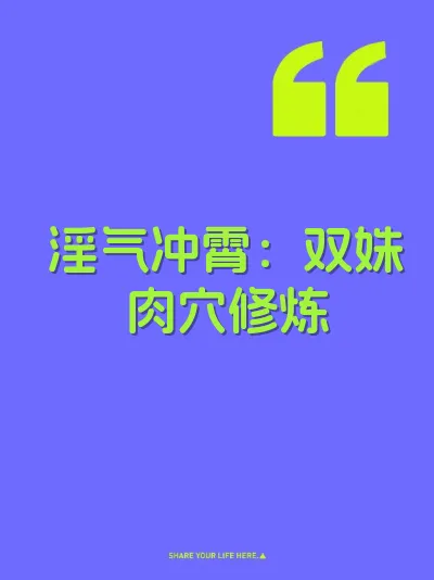 淫气冲霄：双姝肉穴修炼 封面