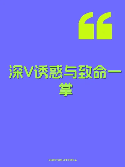 深V诱惑与致命一掌 封面