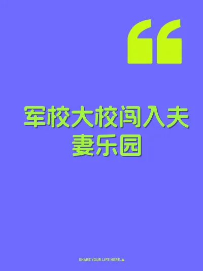 军校大校闯入夫妻乐园 封面