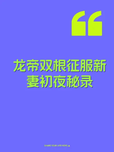 龙帝双根征服新妻初夜秘录 封面