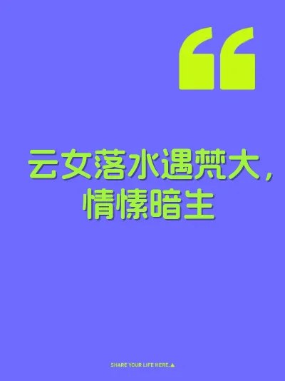 云女落水遇梵大，情愫暗生 封面